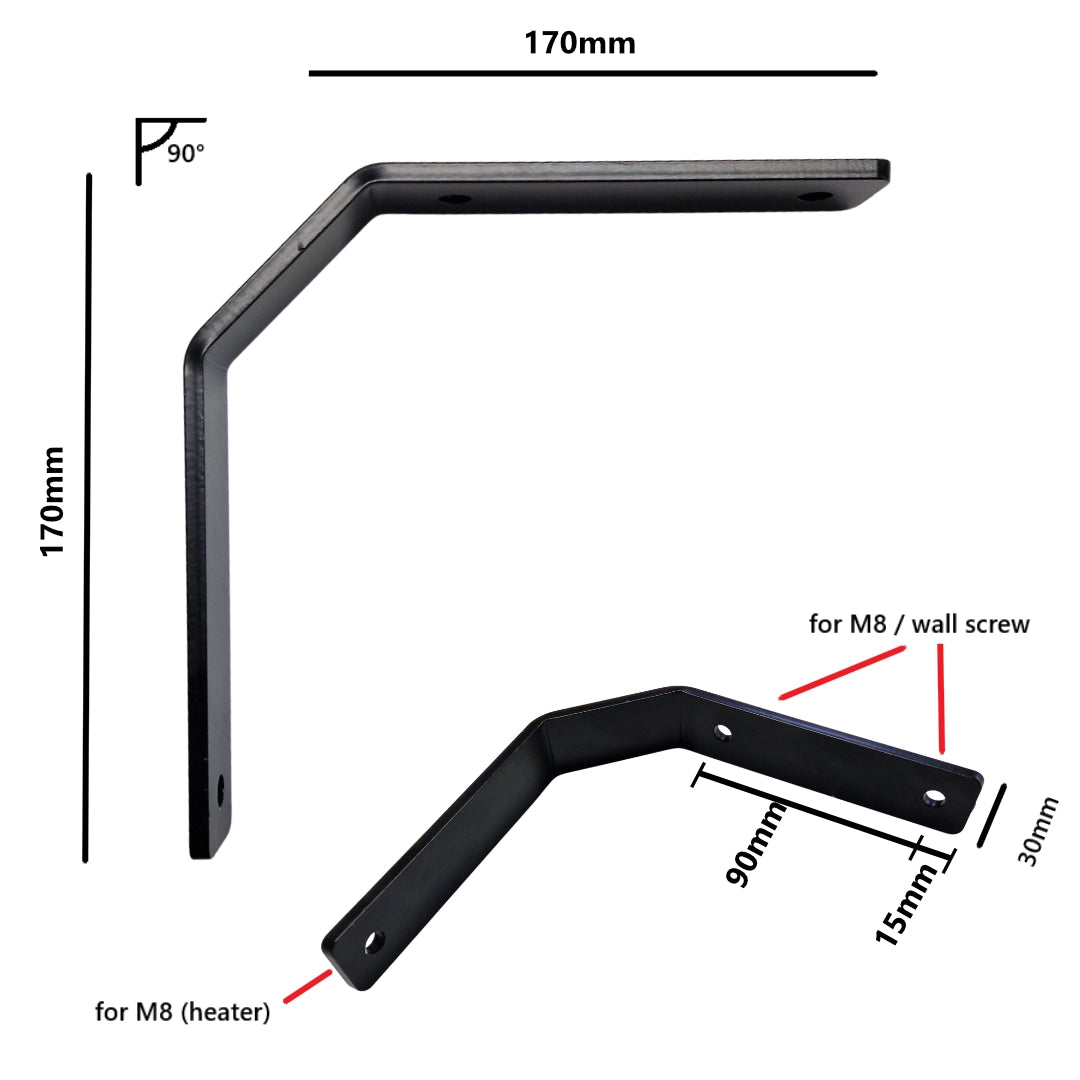 Promiennik podczerwieni Tansun Apollo Double 2 x 1,5 kW jeden nad drugim 3kW
