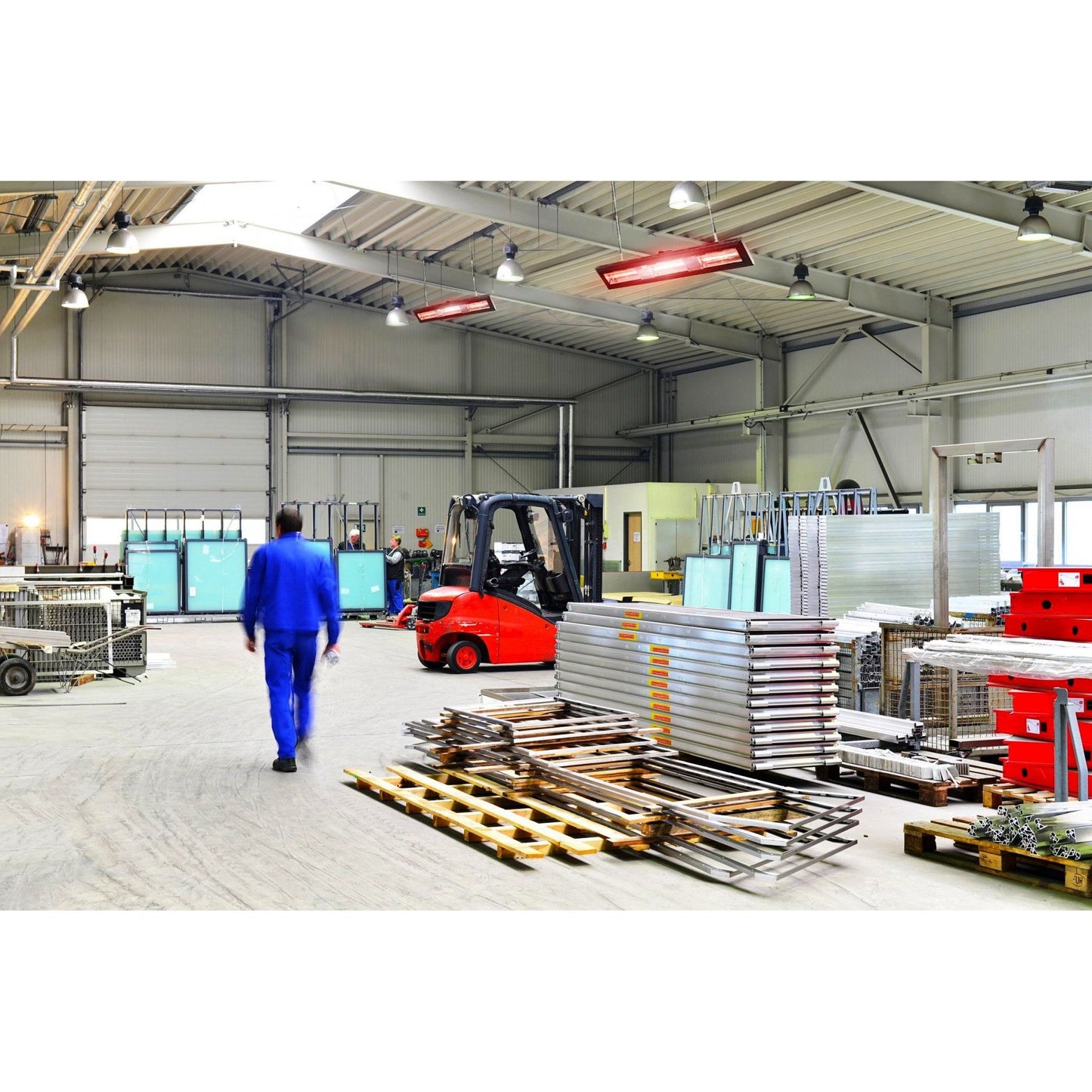 Ready-to-Start Bundle: TANSUN Infrared Heater Apollo 6kW(n) with Dimmer