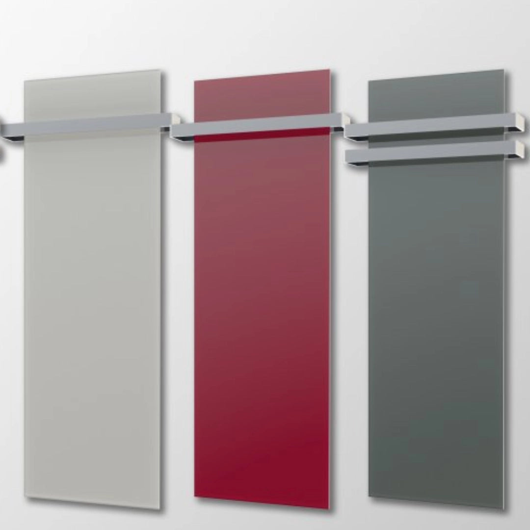 Porte-serviettes pour plaque rayonnante en verre