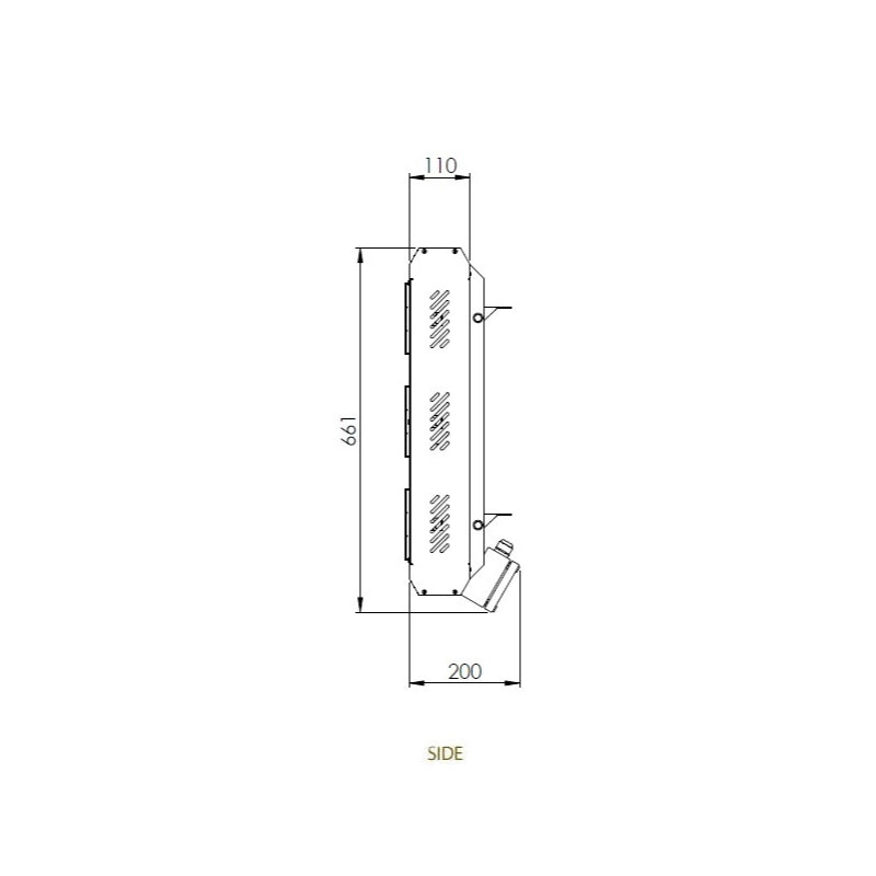 Promiennik podczerwieni Tansun Apollo 9 x 1,5 kW