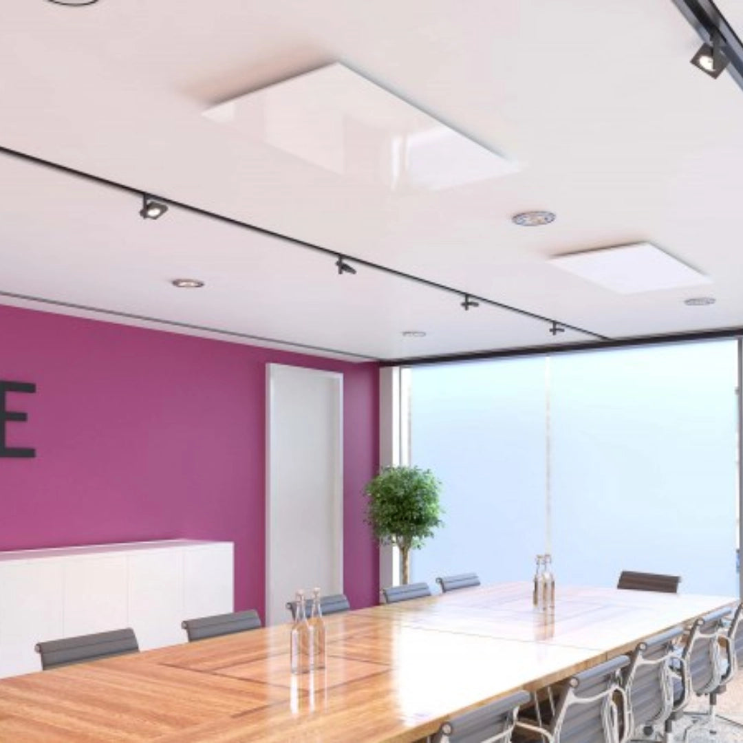 Placa de radiación de vidrio de 600 vatios para calor infrarrojo eficiente con diseño elegante