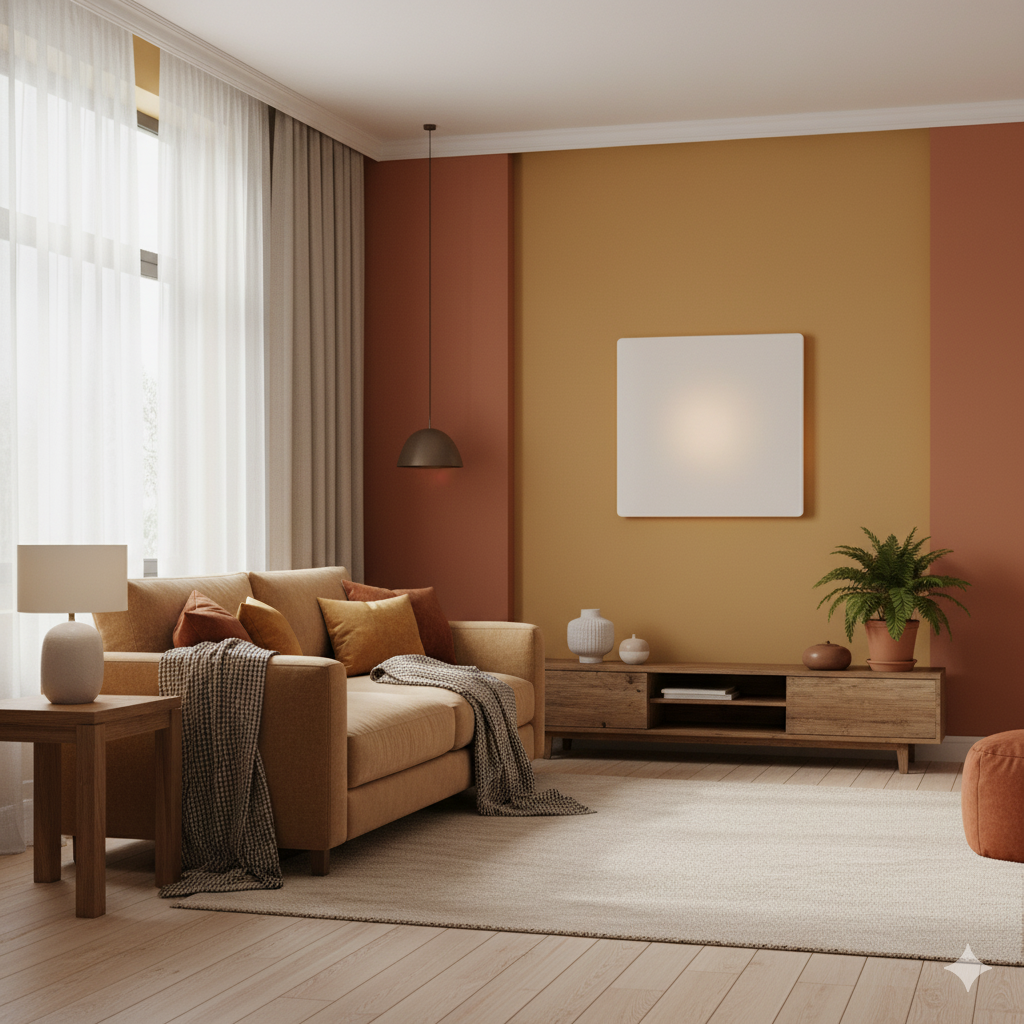 Calefacción eléctrica infrarroja moderna: solución de calor eficiente para el hogar y la oficina