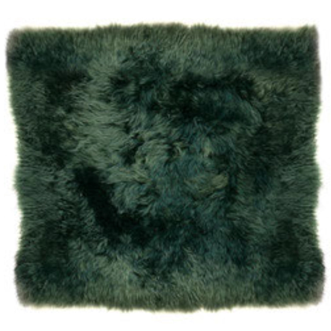 Peaux d'assise carrées (env. 35 x 35 cm) – véritables coussins d'assise en peau d'agneau pour chaise, banc et restauration