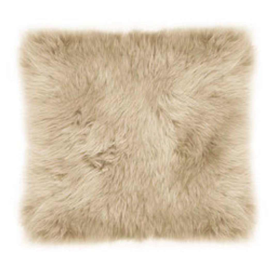 Peaux d'assise carrées (env. 35 x 35 cm) – véritables coussins d'assise en peau d'agneau pour chaise, banc et restauration