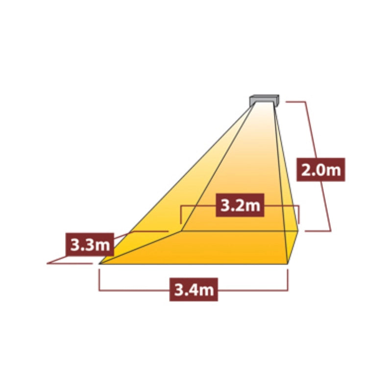 Infrarotheizstrahler Tansun SORRENTO 1,5 kW IP