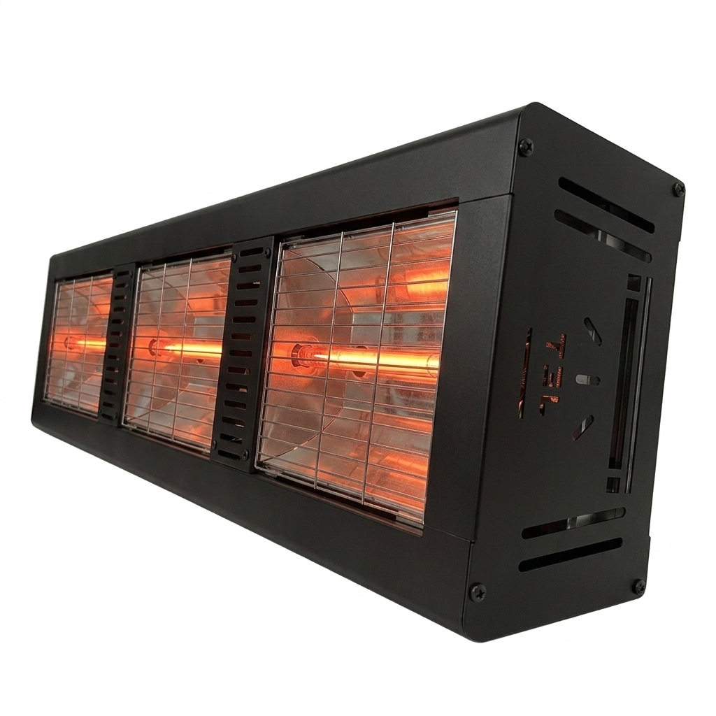 Infrazářič TEL Forza Triple 4,5KW pro haly, průmysl, logistiku a dílny